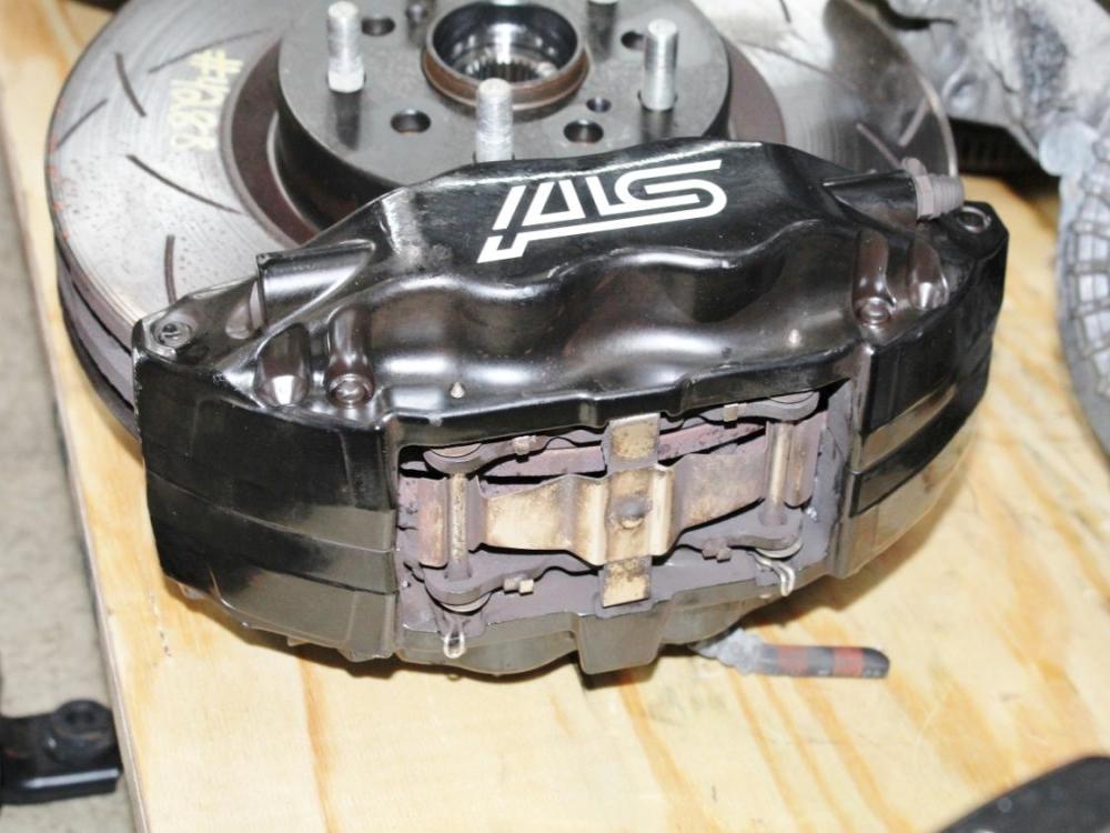 08-17 Subaru WRX STi 6 Speed Manual Transmission Swap Kit w/ Brembo Brakes Spindles Axles R180 Diff: Image 12