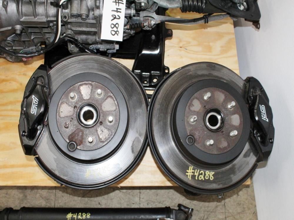 08-17 Subaru WRX STi 6 Speed Manual Transmission Swap Kit w/ Brembo Brakes Spindles Axles R180 Diff: Image 13