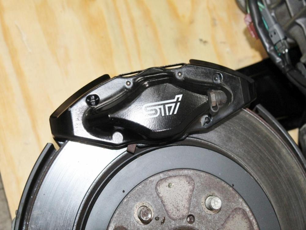 08-17 Subaru WRX STi 6 Speed Manual Transmission Swap Kit w/ Brembo Brakes Spindles Axles R180 Diff: Image 14