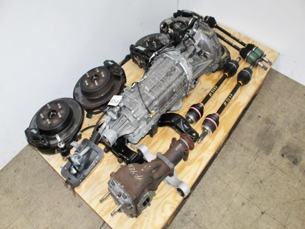08-17 Subaru WRX STi 6 Speed Manual Transmission Swap Kit w/ Brembo Brakes Spindles Axles R180 Diff: Image 36