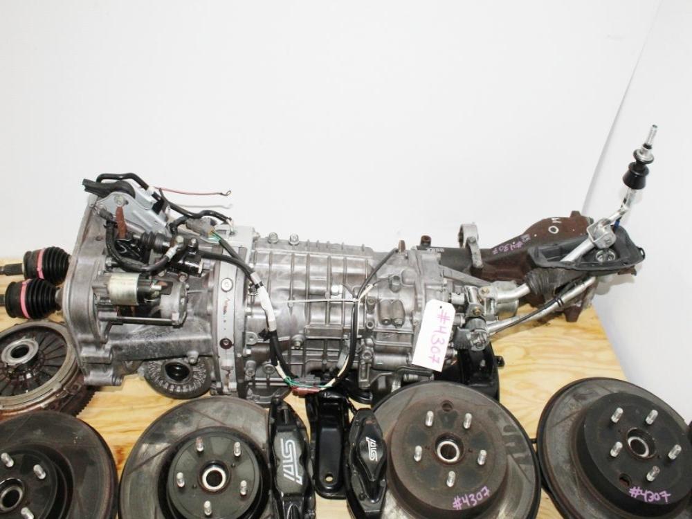 Subaru WRX STI 6-Speed Swap Kit — Trans, R180 Diff, Brembo Brakes, Axles 2008-2017: Image 2