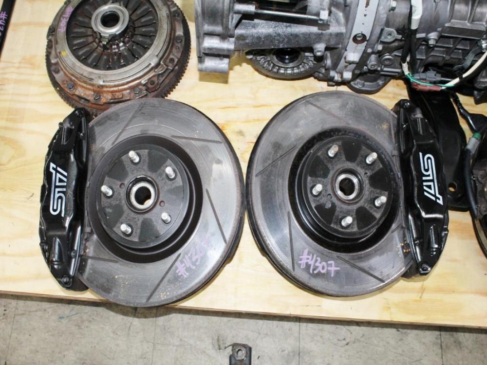 Subaru WRX STI 6-Speed Swap Kit — Trans, R180 Diff, Brembo Brakes, Axles 2008-2017: Image 3
