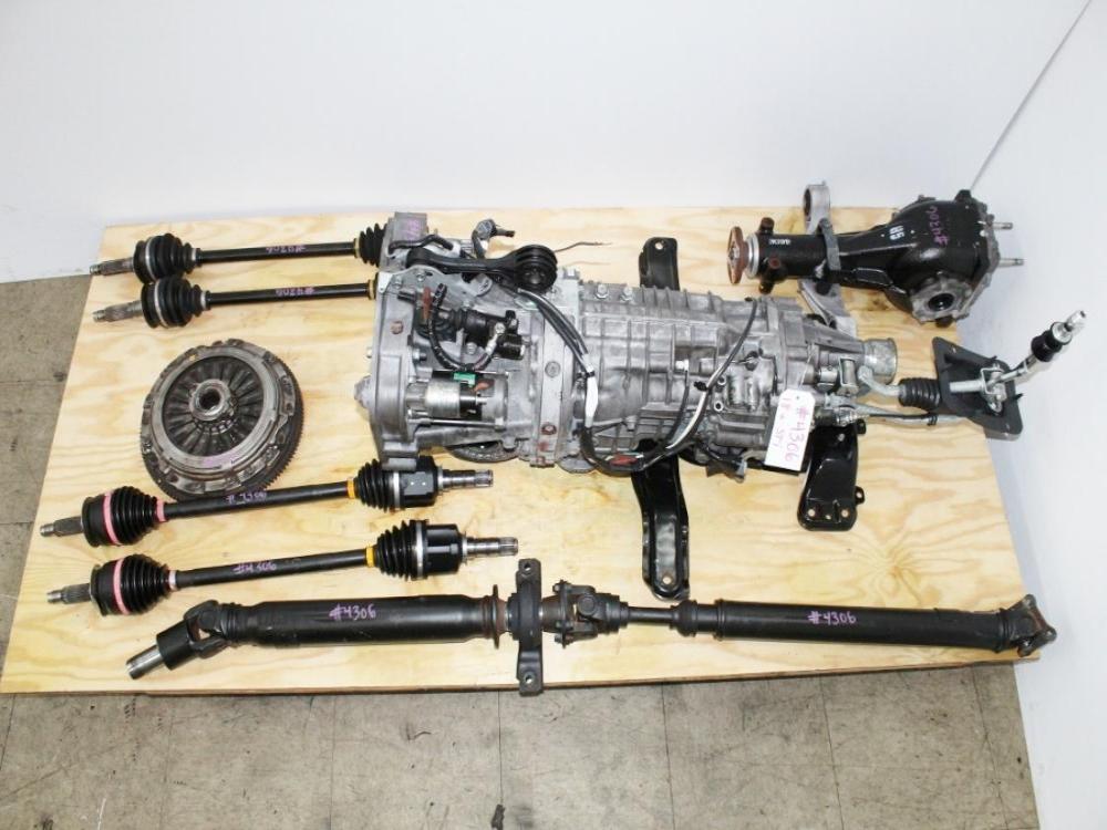 2020 USDM TY856UW6AB Subaru WRX STI 6 Speed Transmission Assembly Kit Axles R180 Diff  TY856UW6AB: Image 1