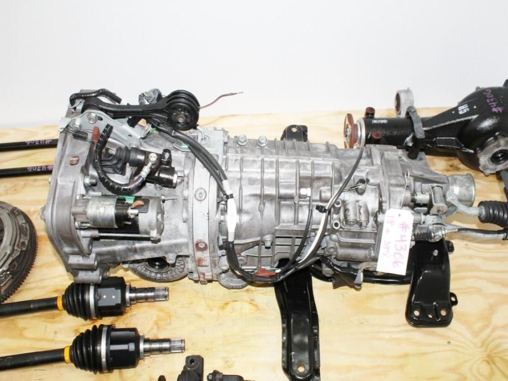 2020 USDM TY856UW6AB Subaru WRX STI 6 Speed Transmission Assembly Kit Axles R180 Diff  TY856UW6AB: Image 2