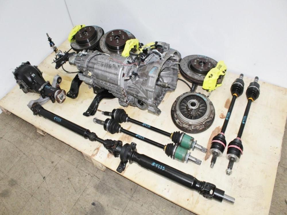 Writing      2018-2021 Subaru WRX STI 6-Speed AWD Transmission Swap Kit TY856UWAB w/ Brembo Brakes: Image 8