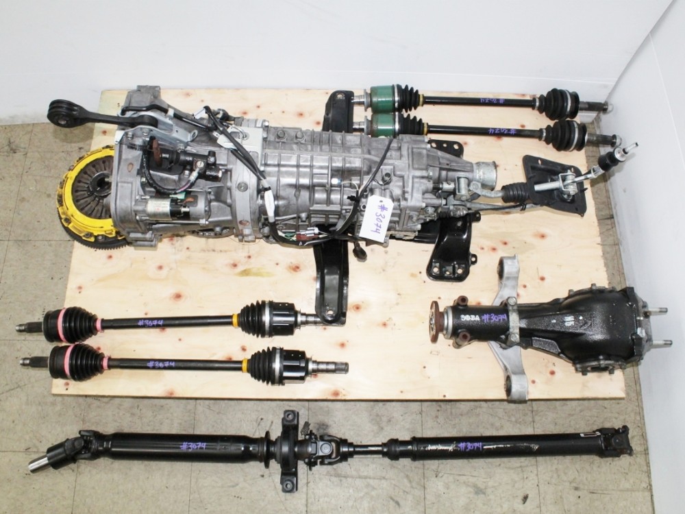 2019-2021 Subaru WRX STI 6 Speed Transmission Swap Kit TY856UW6AB with R180 Diff Axles Fits 08-21 STI