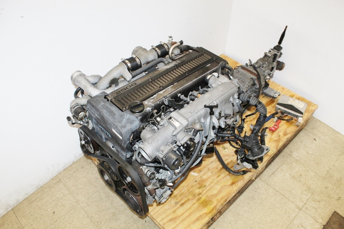 JDM Toyota 1JZ-GTE Engine R154 5 Speed RWD Transmission 2.5L Twin 