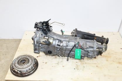 08-14 JDM SUBARU IMPREZA WRX 5 SPEED AWD TRANSMISSION ASSEMBLY 4.11FD DIFF TURBO - Image 2