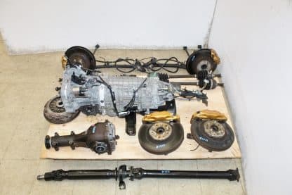 JDM Subaru Impreza WRX STI 6 Speed Transmission Assembly Brembos R180 Diff Axles