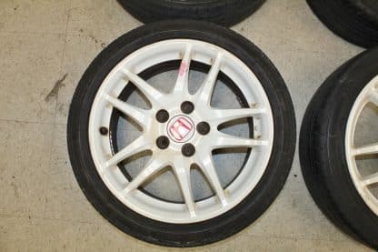 JDM 02-06 Acura RSX DC5 Type R OEM 17" Wheels & Tires 17x7 ET+60 Rims 5x114.3 - Image 12