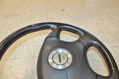 JDM 02-07 SUBARU IMPREZA WRX STI V7 OEM MOMO STEERING WHEEL - Image 11