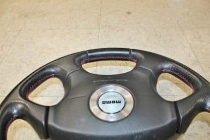 JDM 02-07 SUBARU IMPREZA WRX STI V7 OEM MOMO STEERING WHEEL - Image 10