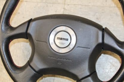 JDM 02-07 SUBARU IMPREZA WRX STI V7 OEM MOMO STEERING WHEEL - Image 8