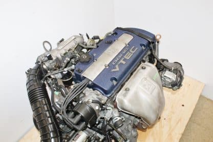 JDM HONDA H23A DOHC VTEC 2.3L BLUE TOP ENGINE ACCORD SIR PRELUDE H22A MOTOR ONLY - Image 9