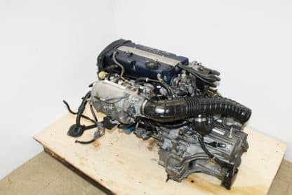 JDM HONDA H23A DOHC VTEC 2.3L BLUE TOP ENGINE ACCORD SIR PRELUDE H22A MOTOR ONLY - Image 8