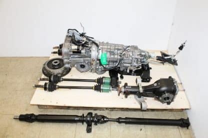 2021 SUBARU WRX STI 6 SPEED TRANSMISSION ASSEMBLY R180 DIFF AXLES 6MT SWAP 28K - Image 2