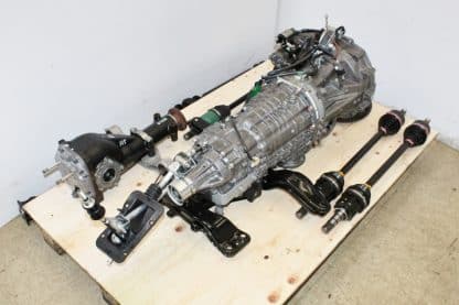 2021 SUBARU WRX STI 6 SPEED TRANSMISSION ASSEMBLY R180 DIFF AXLES 6MT SWAP 28K - Image 7