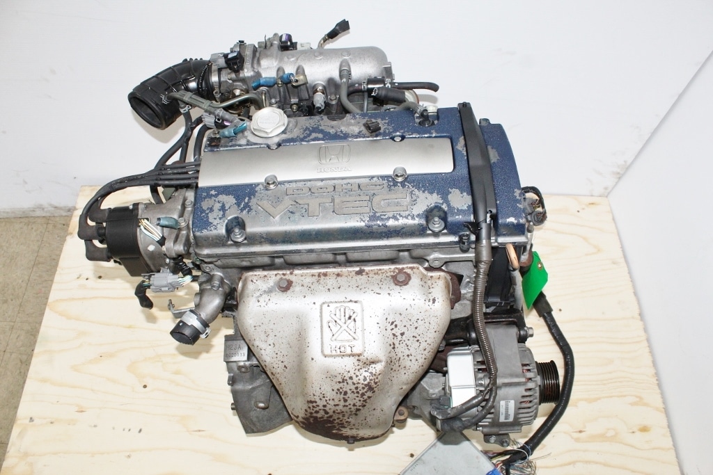 JDM 97-01 HONDA PRELUDE ACCORD H23A DOHC 2.3L VTEC ENGINE BLUE TOP ...