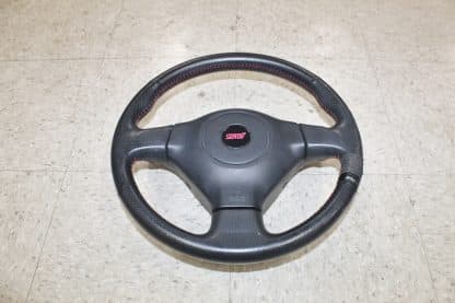 JDM SUBARU FORESTER STI SG9 OEM STEERING WHEEL - Image 2