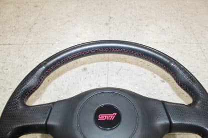 JDM SUBARU FORESTER STI SG9 OEM STEERING WHEEL - Image 17