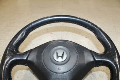 JDM 2000 2001 2002 2003 HONDA S2000 AP1 OEM MOMO LEATHER STEERING WHEEL - Image 2