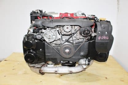 08-21 JDM SUBARU IMPREZA WRX STI EJ257 ENGINE 2.5L TURBO DUAL AVCS MOTOR 43K - Image 2