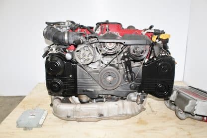 JDM 04-05 SUBARU IMPREZA WRX STI VERSION 8 EJ207 ENGINE 2.0L TURBO MOTOR VF37 - Image 19