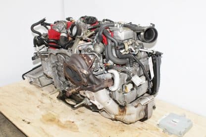 JDM 04-05 SUBARU IMPREZA WRX STI VERSION 8 EJ207 ENGINE 2.0L TURBO MOTOR VF37 - Image 13