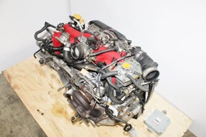 JDM 04-05 SUBARU IMPREZA WRX STI VERSION 8 EJ207 ENGINE 2.0L TURBO MOTOR VF37 - Image 12