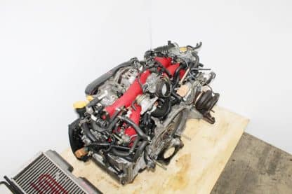 JDM 04-05 SUBARU IMPREZA WRX STI VERSION 8 EJ207 ENGINE 2.0L TURBO MOTOR VF37 - Image 6