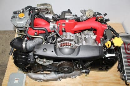 JDM 02-07 Subaru Impreza WRX STI EJ207 Engine Version 8 AVCS Motor VF37 Turbo 2L - Image 2