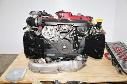 JDM 02-07 Subaru Impreza WRX STI EJ207 Engine Version 8 AVCS Motor VF37 Turbo 2L - Image 20