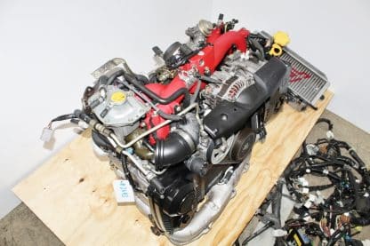 JDM 02-07 Subaru Impreza WRX STI EJ207 Engine Version 8 AVCS Motor VF37 Turbo 2L - Image 16