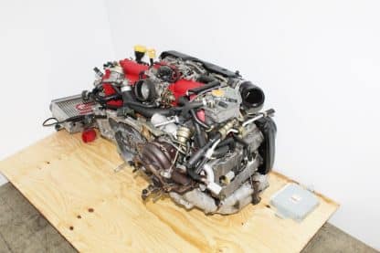 JDM 02-07 Subaru Impreza WRX STI EJ207 Engine Version 8 AVCS Motor VF37 Turbo 2L - Image 12