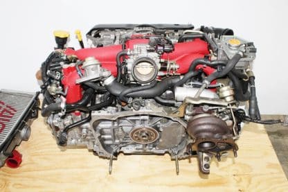 JDM 02-07 Subaru Impreza WRX STI EJ207 Engine Version 8 AVCS Motor VF37 Turbo 2L - Image 10