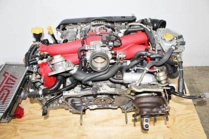 JDM 02-07 Subaru Impreza WRX STI EJ207 Engine Version 8 AVCS Motor VF37 Turbo 2L - Image 8