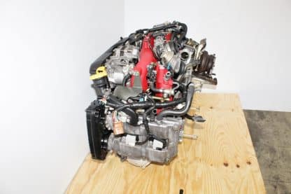 JDM 02-07 Subaru Impreza WRX STI EJ207 Engine Version 8 AVCS Motor VF37 Turbo 2L - Image 4