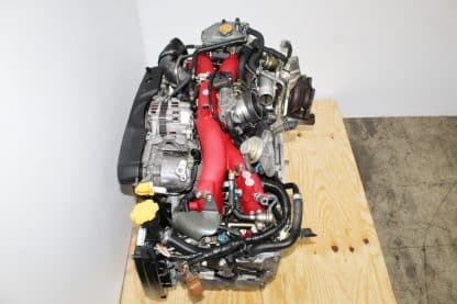 JDM 02-07 Subaru Impreza WRX STI EJ207 Engine Version 8 AVCS Motor VF37 Turbo 2L - Image 3